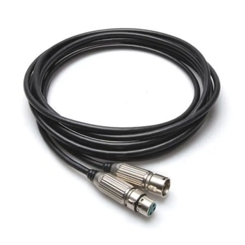 Hosa Neutrik Right-Angle XLR Male-XLR Female 1.5'