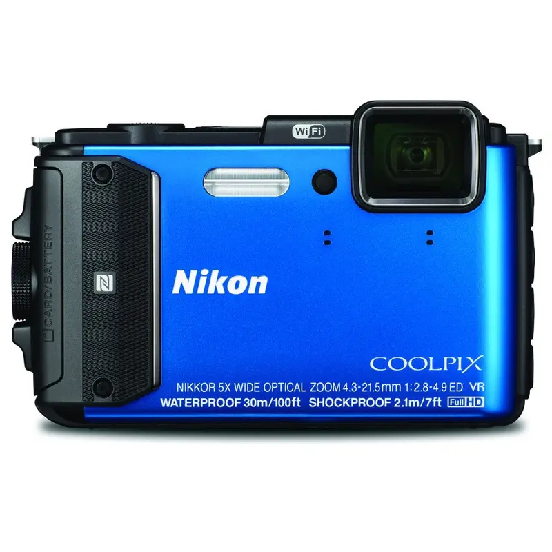 Nikon Coolpix AW130 Digital Camera Blue