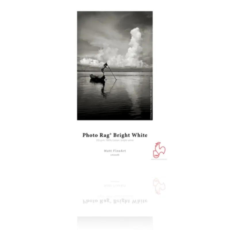 Hahnemuhle Photo Rag Bright White 310 gsm 8.5""x11"" 25