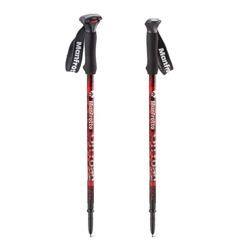Manfrotto MMOFFROADR Red Walking Sticks -