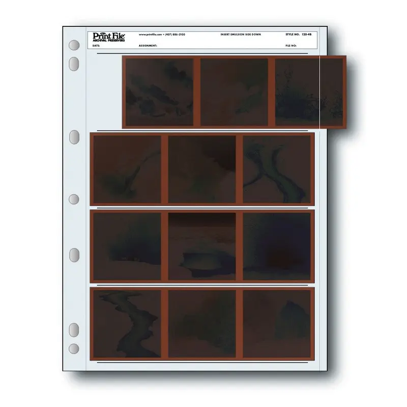 Print File 120 4B Negative Preserves (25 Pack)