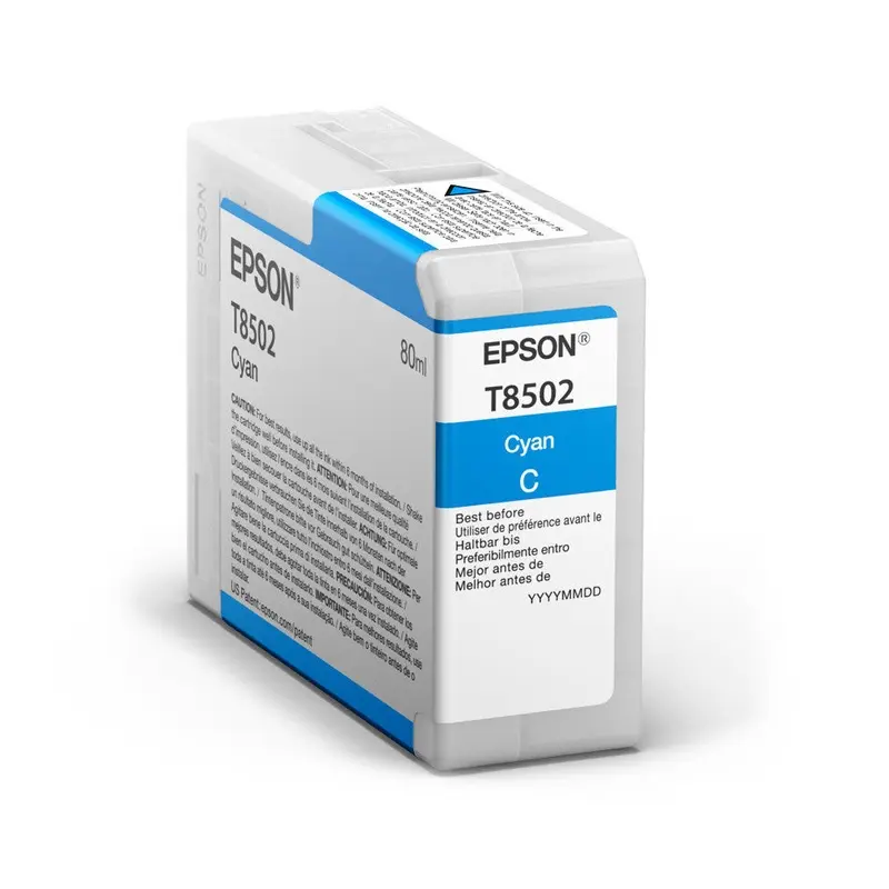 Epson T850200 P800 Ultrachrome HD Cyan Ink