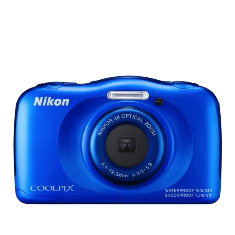 Nikon Coolpix S33 Digital Camera Blue