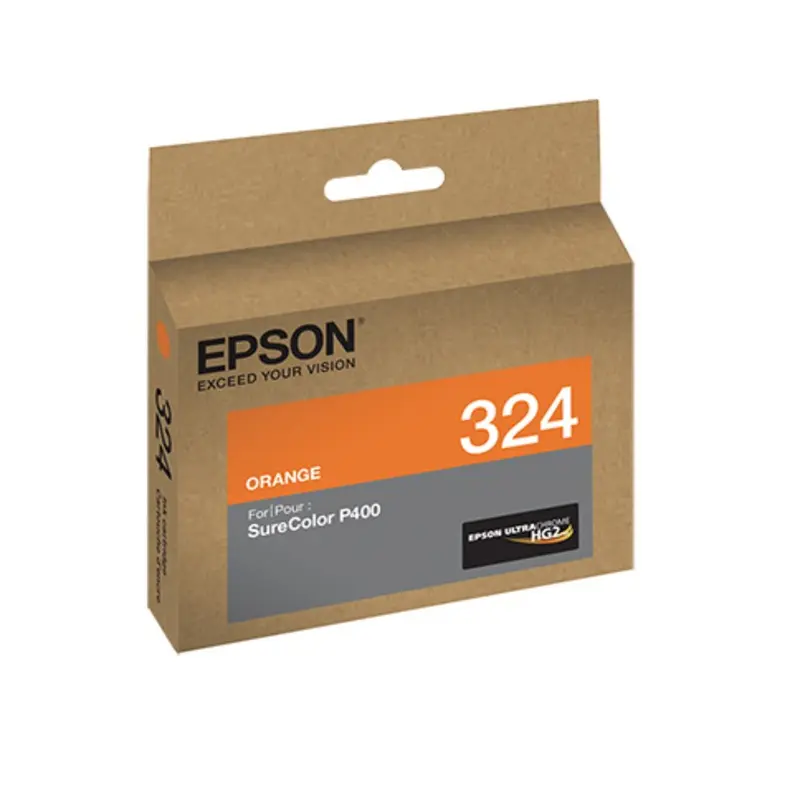 Epson T324920 P400 Orange UltraChrome HG2 Ink Cartridge (324)