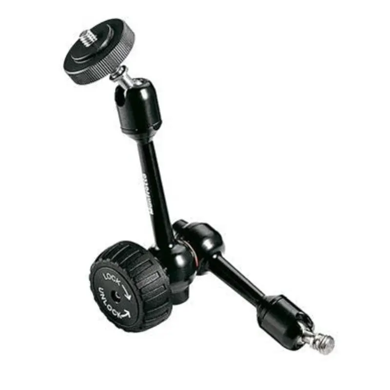 Manfrotto 819-1 Hydrostatic Arm 7" w/ 1/4-20" & 3/8" Threaded Pivoting Pins