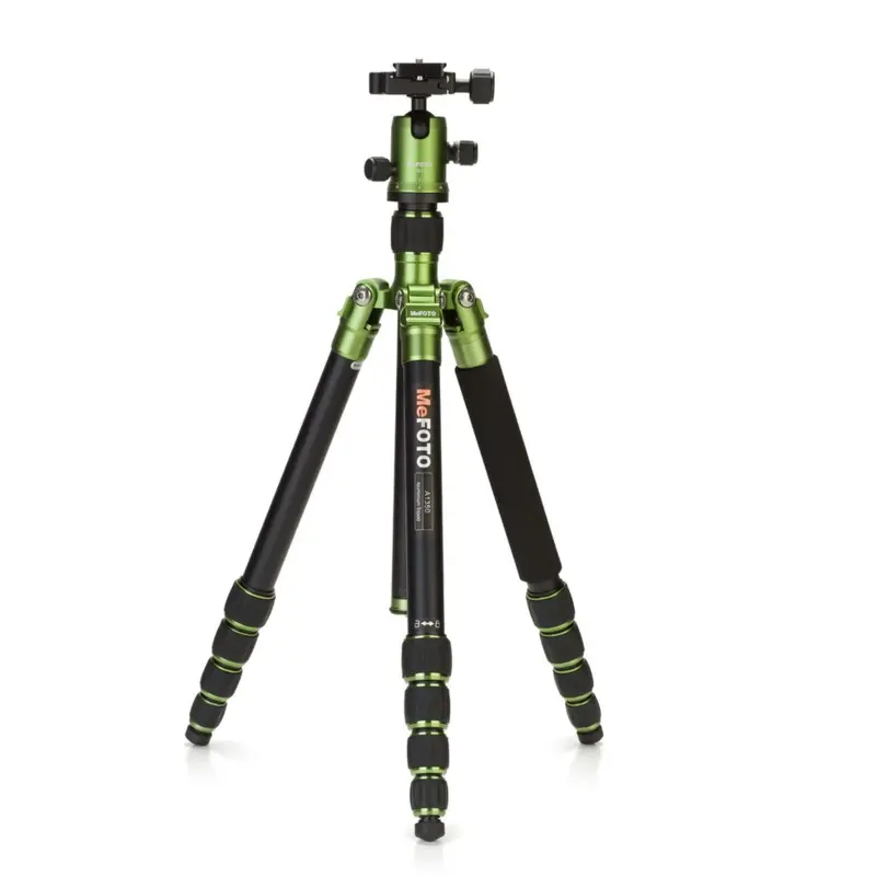 MeFOTO GlobeTrotter Carbon Fiber Travel Tripod Kit (Green)
