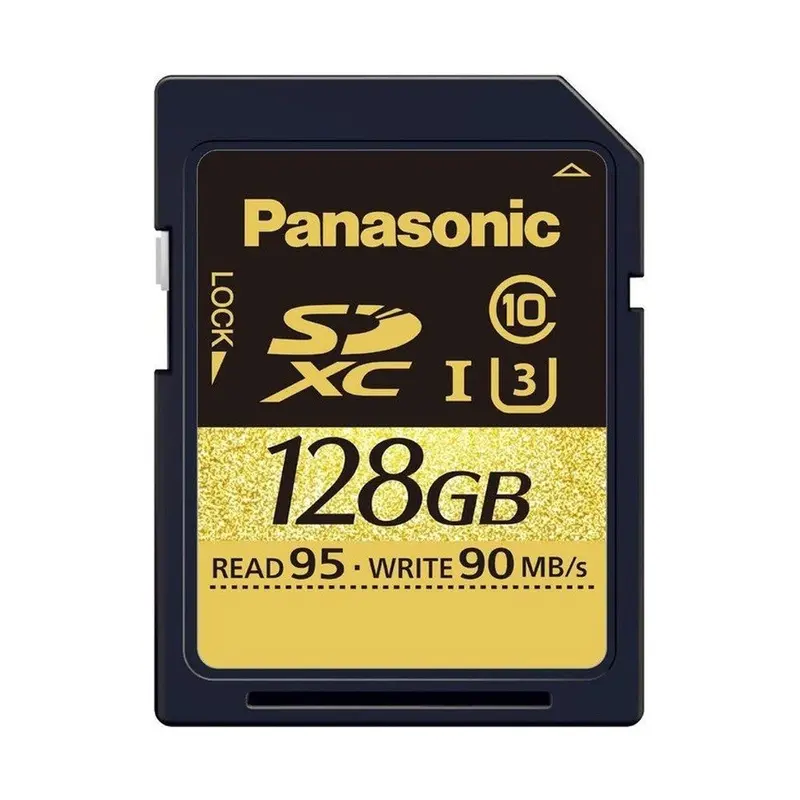 Panasonic Gold U3 128GB SDXC