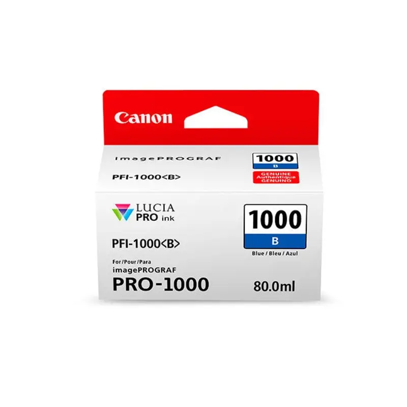 Canon PFI-1000 LUCIA PRO Blue (B) Ink 80ml (PRO-1000)