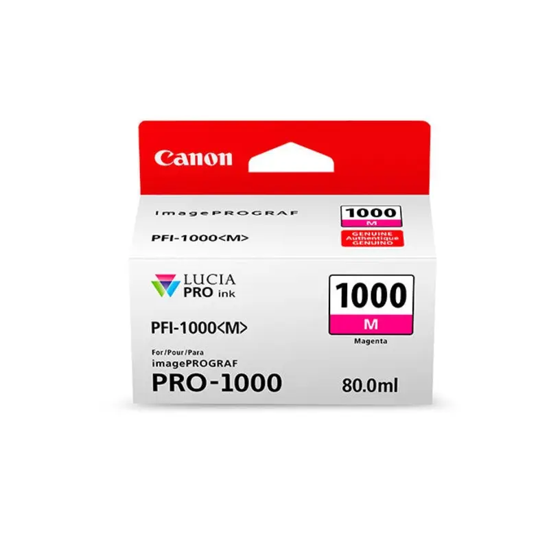 Canon PFI-1000 LUCIA PRO Magenta (M) Ink 80ml (PRO-1000)
