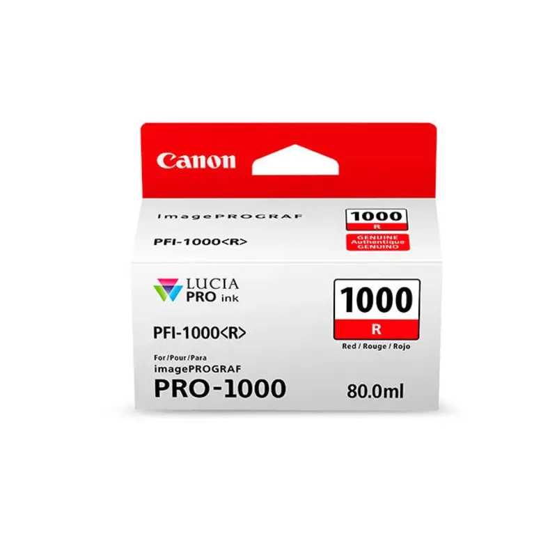 Canon PFI-1000 LUCIA PRO Red (R) Ink 80ml (PRO-1000)