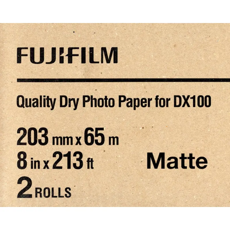 Fuji DX100 Paper Fine Art Matte 8"x196 (2-Pack)