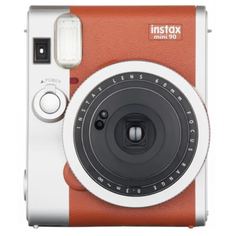 Fujifilm INSTAX Mini 90 Neo Classic Camera (Brown)