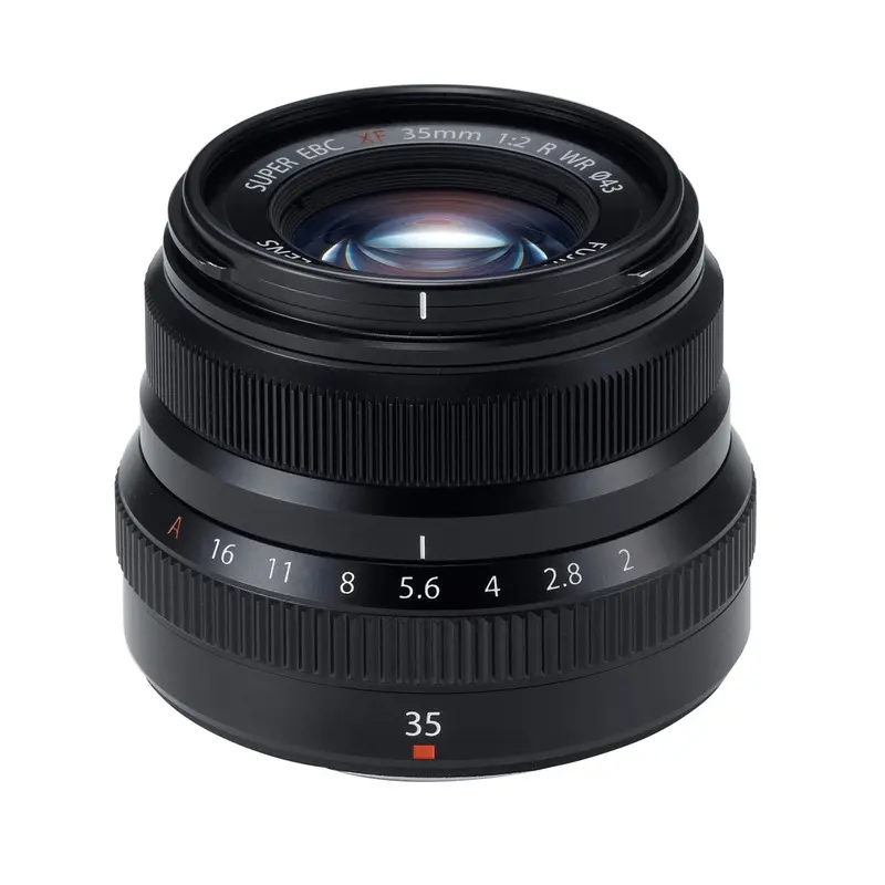 Fujifilm XF 35mm F2 R WR Lens (Black)