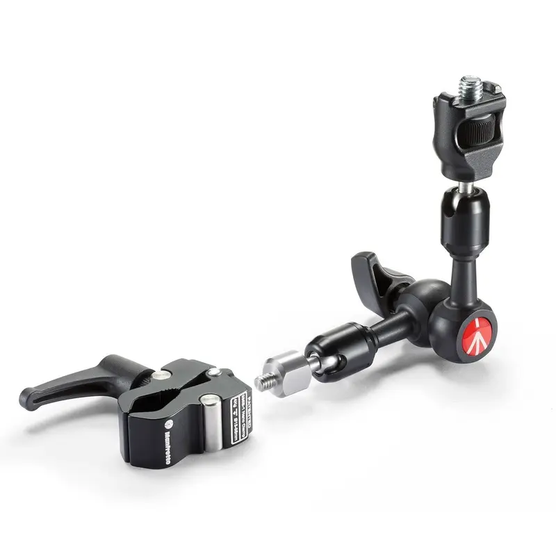 Manfrotto 244 Micro Friction Arm with 1/4 and 3/8 attachments & Nano Clamp