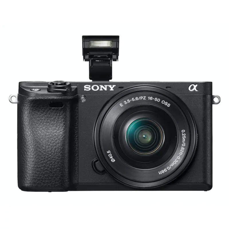 Sony Alpha a6300 Mirrorless Digital Camera with E-Mount 16-50mm Lens