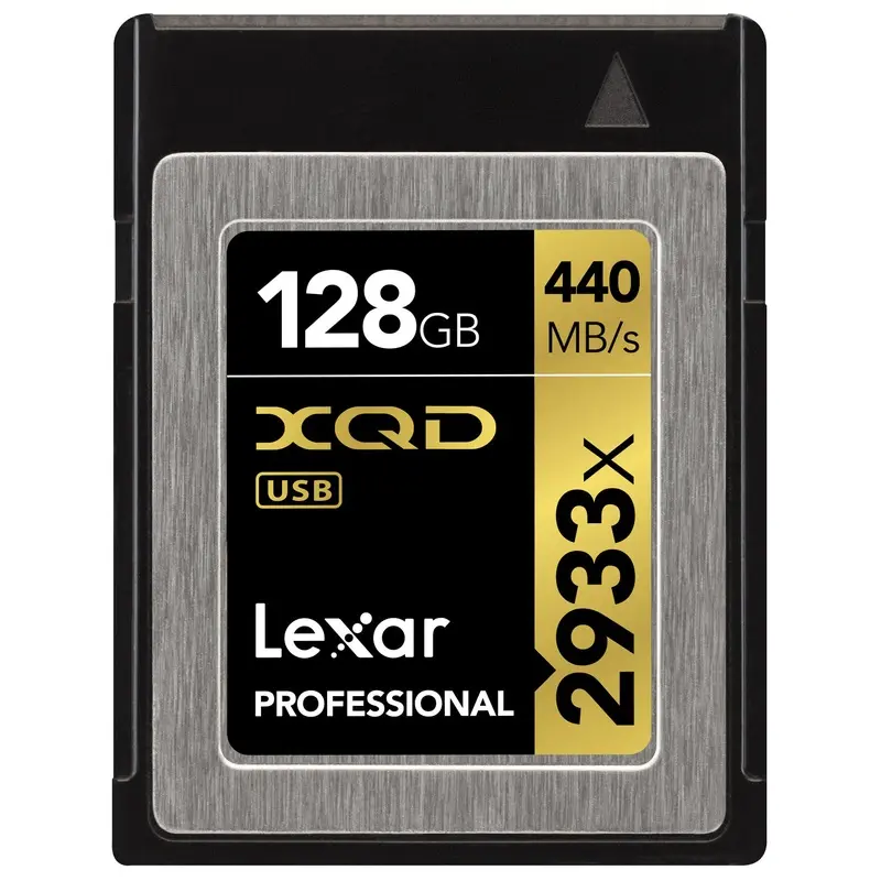 Lexar 128GB 2933x XQD 2.0 Memory Card
