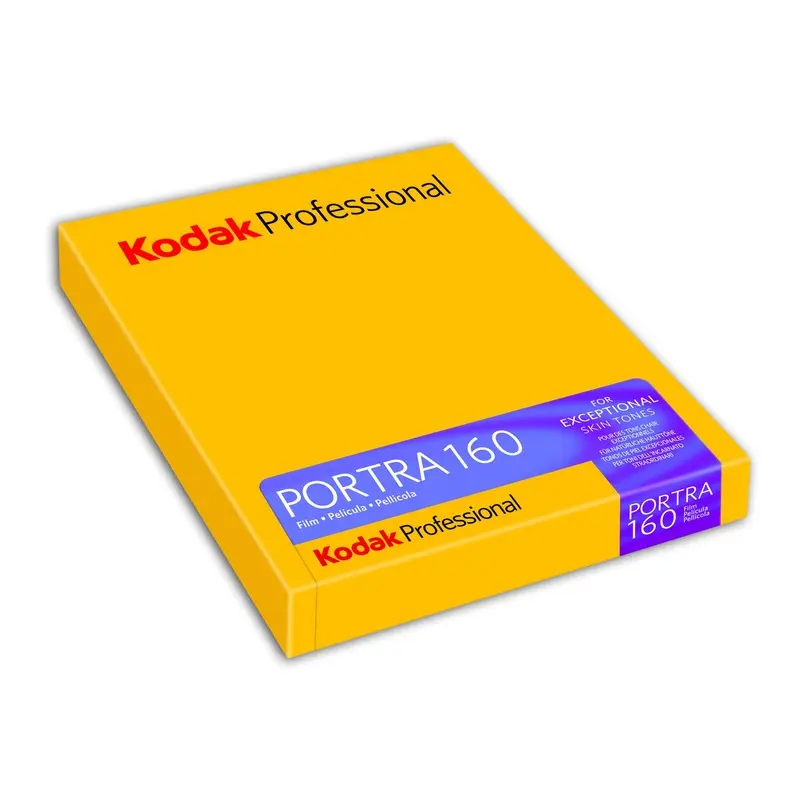 Kodak Portra 160 4x5 Film (10 Sheets)