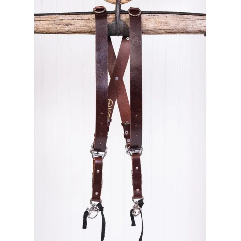 HoldFast Money Maker Water Buffalo Medium Strap (Burgundy)