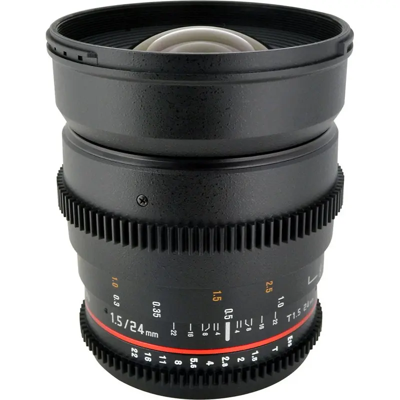 Rokinon 24mm T1.5 Cine ED UMC Wide-Angle Lens Canon
