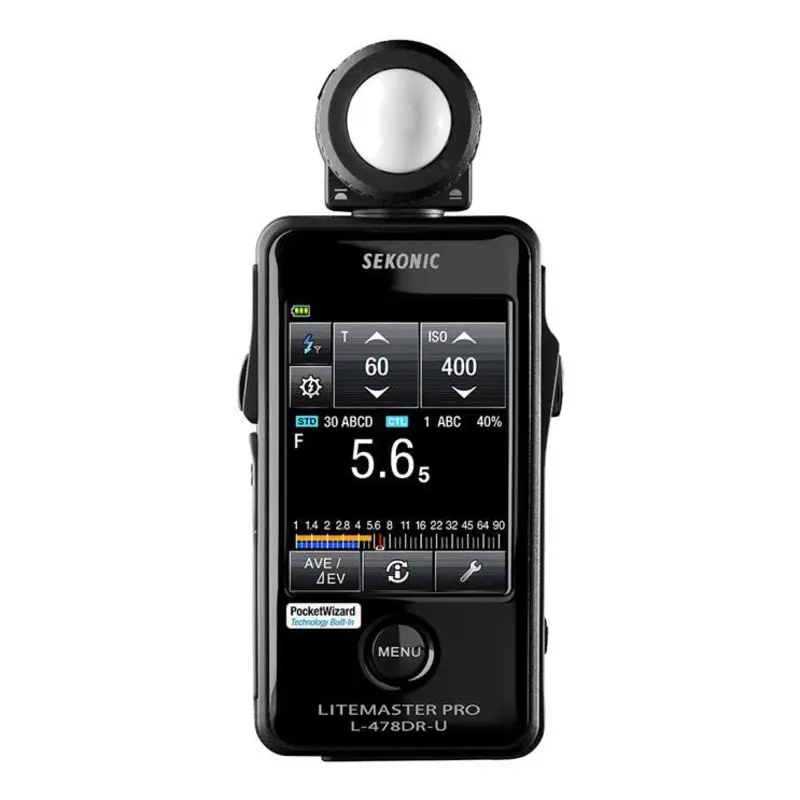 Sekonic Litemaster Pro L-478DR-U Light Meter (PocketWizard)