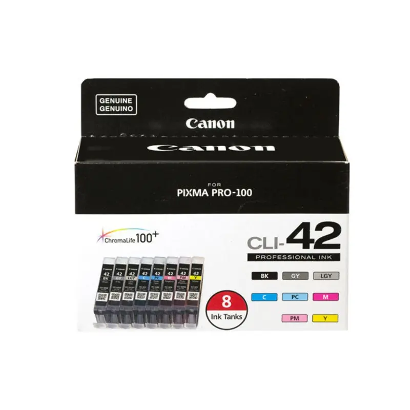 Canon CLI-42 Color 8 Ink Value Pack (Pixma PRO-100)