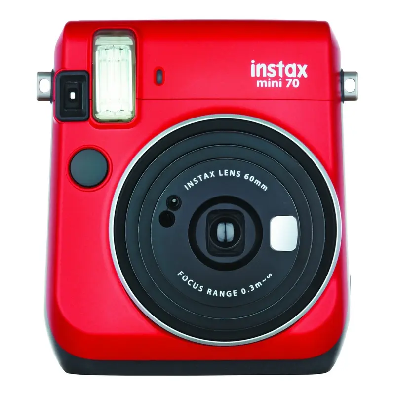 Fujifilm INSTAX Mini 70 Instant Film Camera (Passion Red)