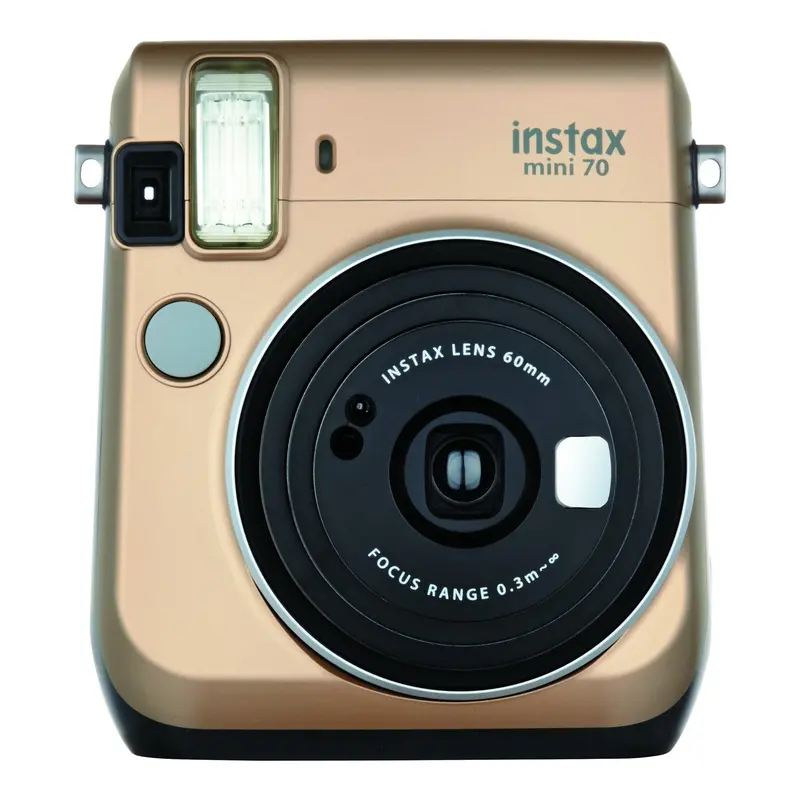 Fujifilm INSTAX Mini 70 Instant Film Camera (Stardust Gold)