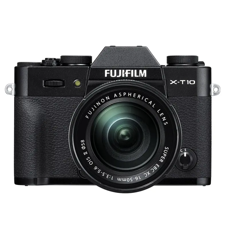 Fujifilm X-T10 Kit w/XC 16-50mm & XC 50-230mm Lens (Black)