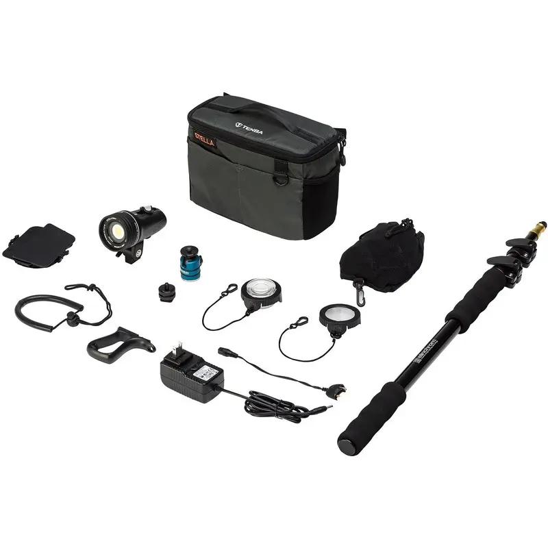 Light and Motion Stella 1000 SP LED 1-Light Action Kit with Accessories