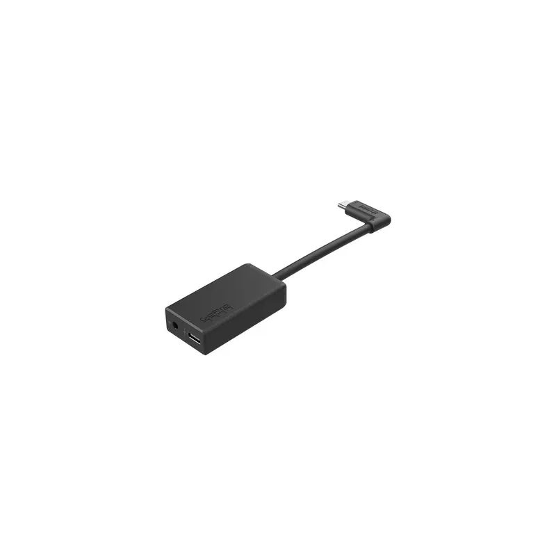 GoPro Pro 3.5mm Mic Adapter for HERO5 Black, HERO5 Session, HERO6 Black, & HERO7 Black