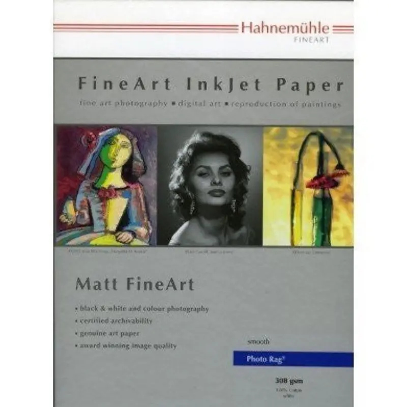 Hahnemuhle Photo Rag 308 4x6 (30) in Tin Box