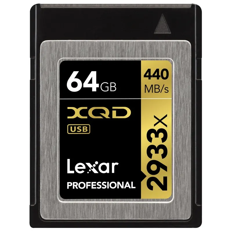 Lexar 64GB 2933x XQD 2.0 Memory Card