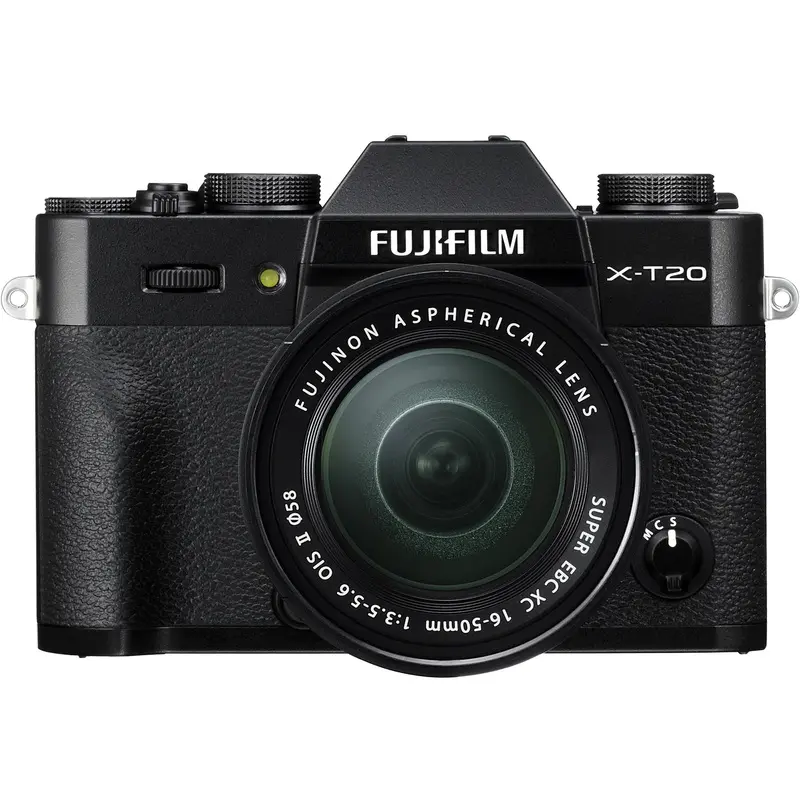Fujifilm X-T20 Body with XC 16-50mm Lens Kit (Black)