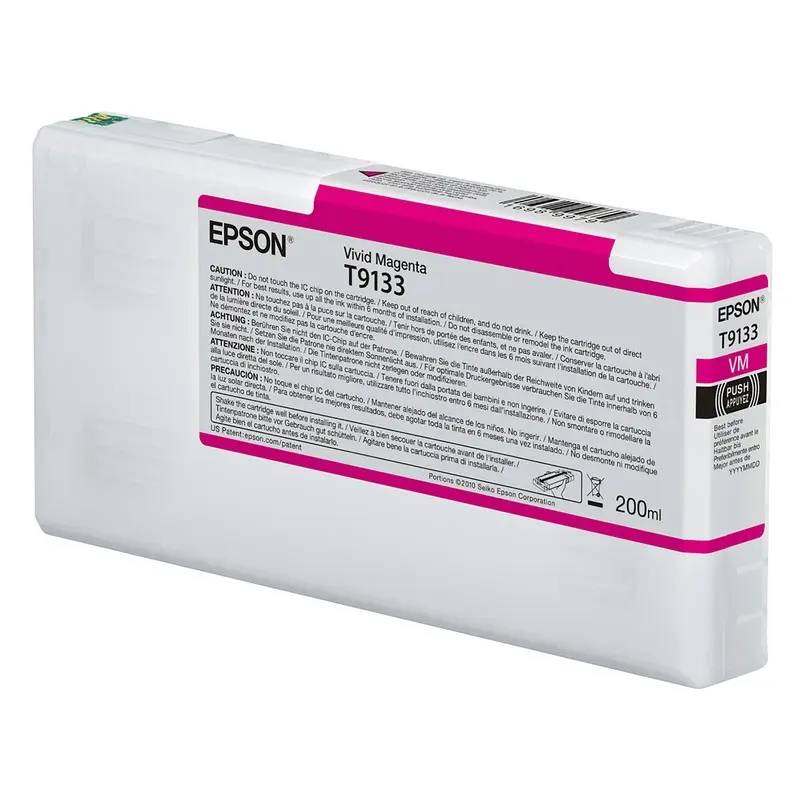 Epson T913300 P5000 Ultrachrome HD Ink 200ml Vivid Magenta
