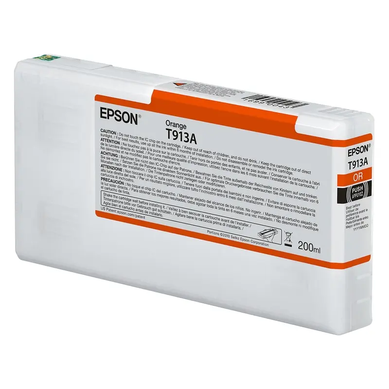 Epson T913A00 P5000 Ultrachrome HD Ink 200ml Orange