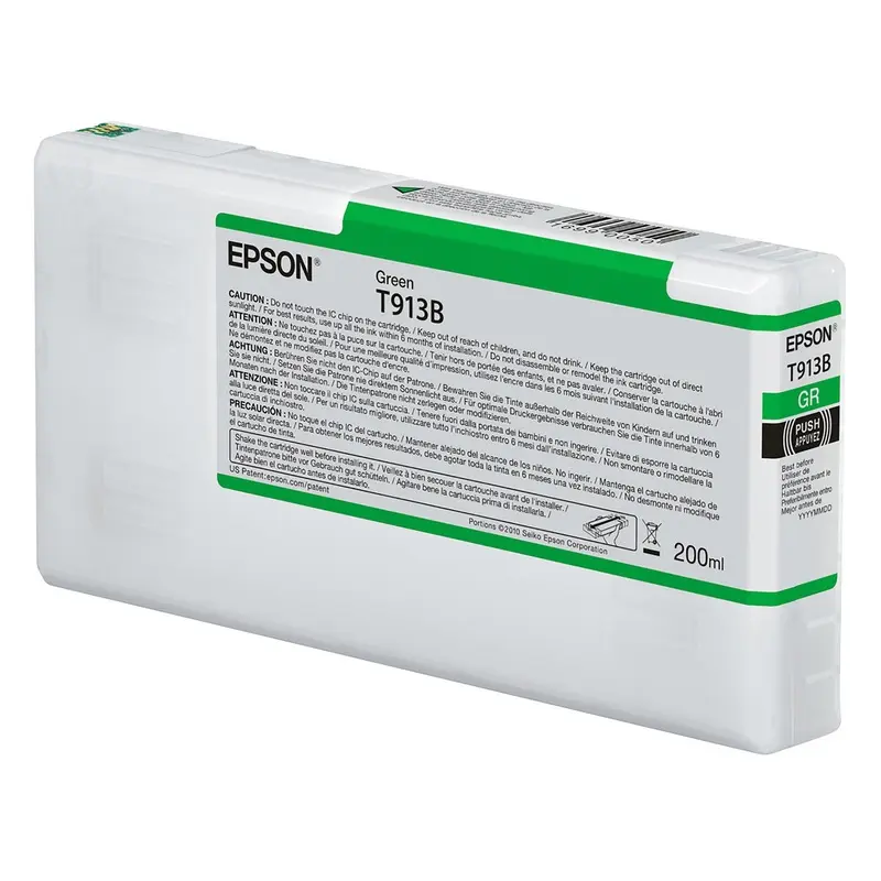 Epson T913B00 P5000 Ultrachrome HD Ink 200ml Green