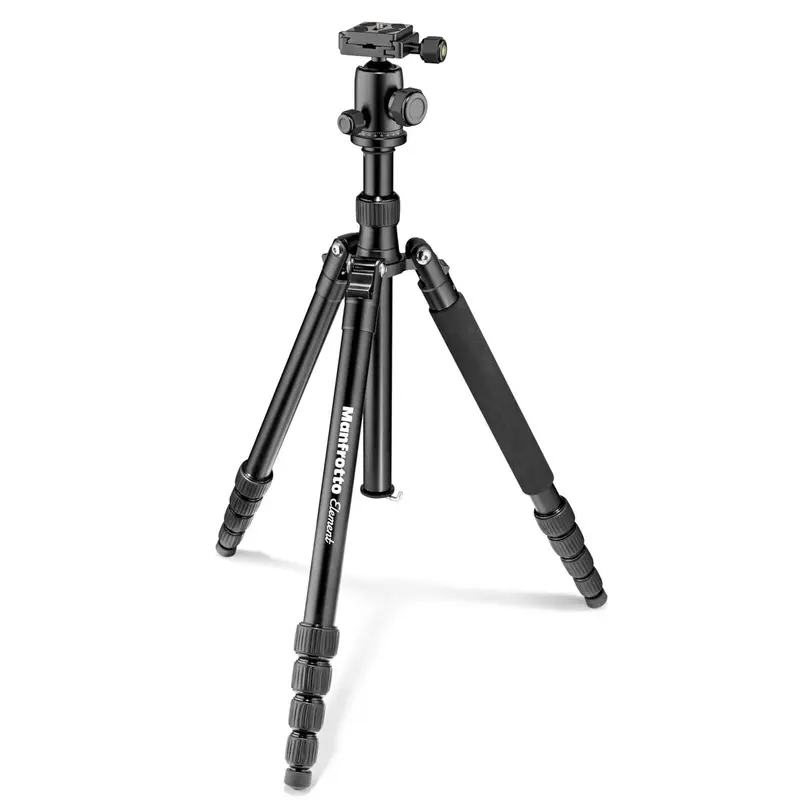 Manfrotto MKELEB5BK-BH Element Big Aluminum Traveler Tripod (Black)