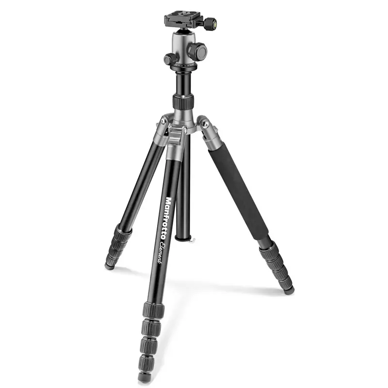 Manfrotto MKELEB5GY-BH Element Big Aluminum Traveler Tripod (Gray)