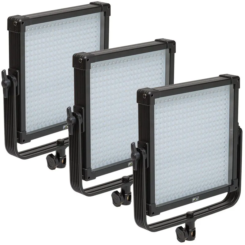 F&V K4000 SE Daylight LED Studio Panel 3-Light Kit