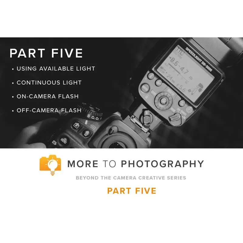 More to Photography Part Five (October 7th)