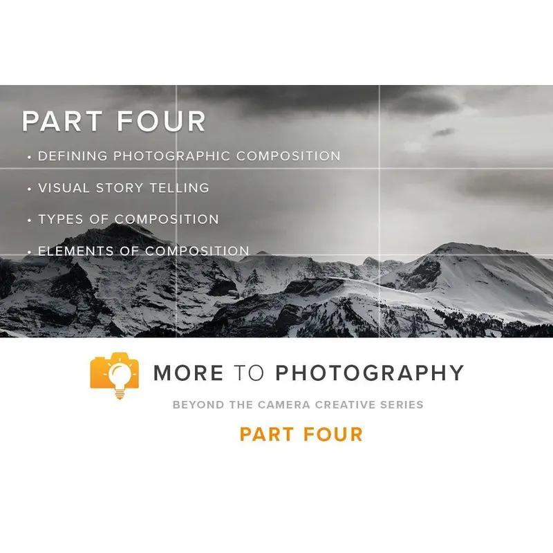 More to Photography Part Four (September 30th)