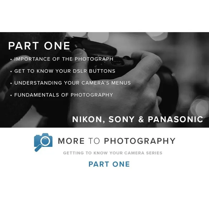 More to Photography Part One - Nikon, Sony & Panasonic (September 9th)