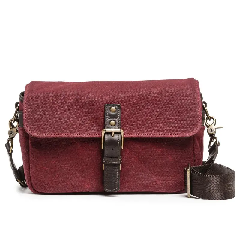 ONA The Bowery Camera Bag Crimson
