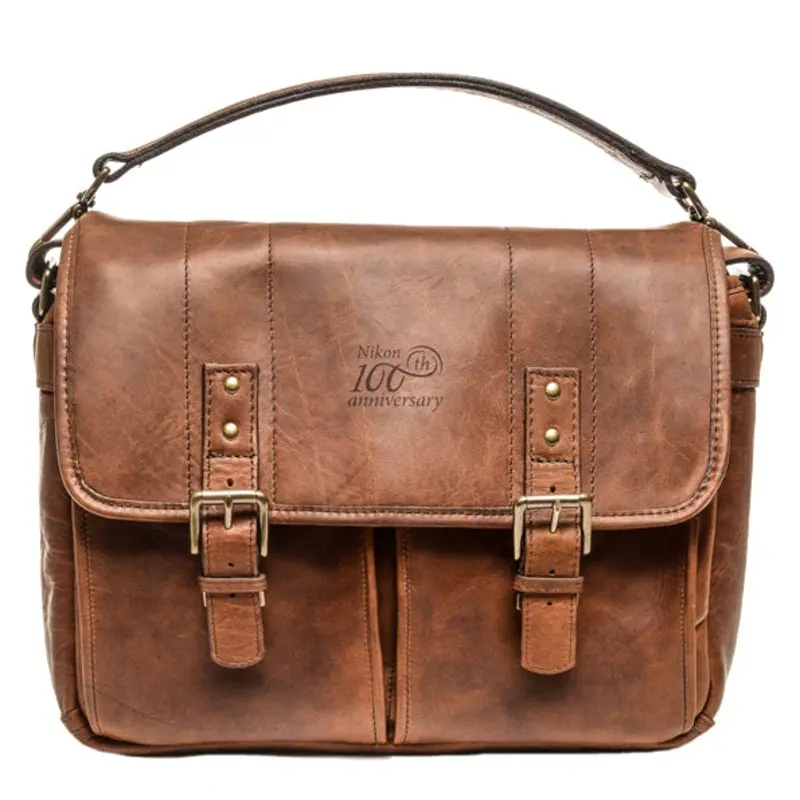 Nikon 100th Anniversary ONA Premium Leather Messenger Bag