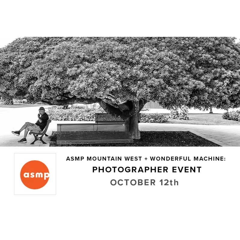 ASMP Mountain West + Wonderful Machine: Photographer Event (October 12th)