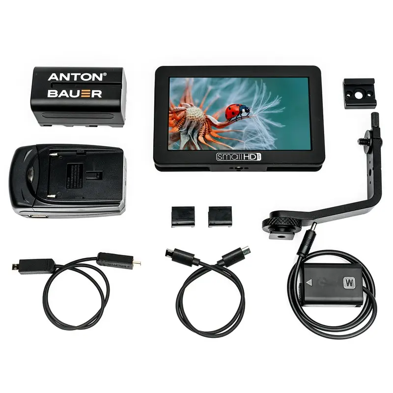SmallHD FOCUS 5 Touchscreen Sony Bundle with NP-FW50