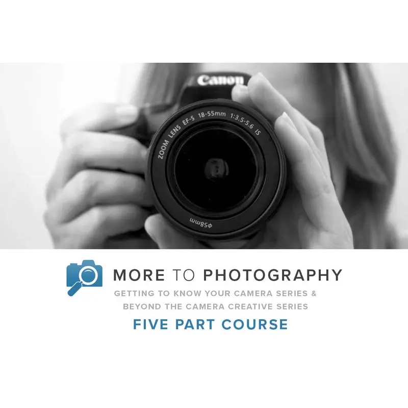 More to Photography (5 Part Course)