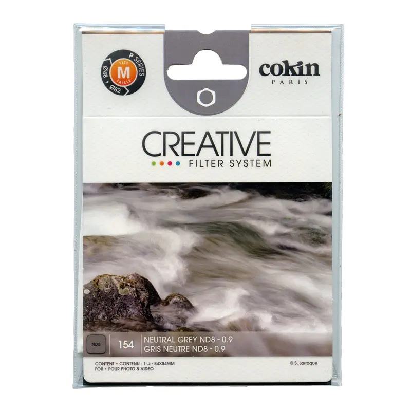 Cokin P Series Grey Neutral Density ND8 Filter (3 stops)
