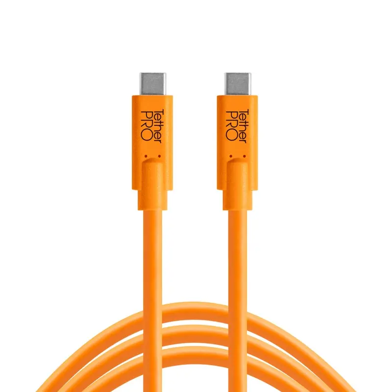 Tether Tools TetherPro USB-C to USB-C, 15 (4.6m) ORG