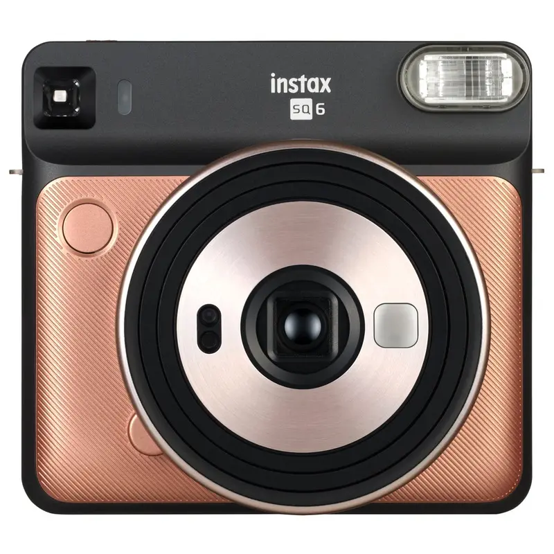 Fujifilm INSTAX Square SQ6 Instant Film Camera (Blush Gold)